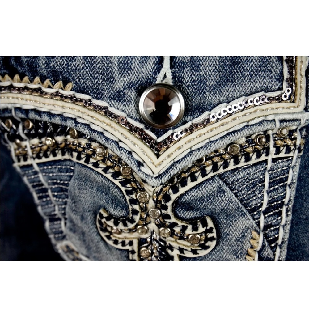 Rock Revival Easy Skinny Stretch Womens Jeans - Picture 6 of 8